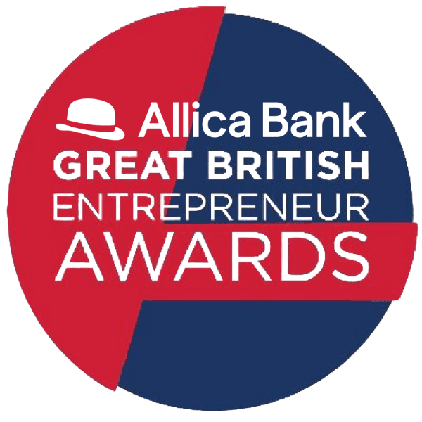 Allica Banks Great British Entrepreneur Awards logo